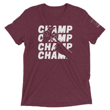 Load image into Gallery viewer, CHAMP - Short Sleeve Tee (White Ink - Triblend)