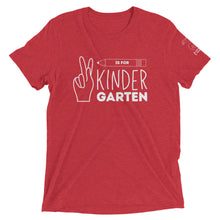 Load image into Gallery viewer, K is for KINDERGARTEN Short Sleeve Tee