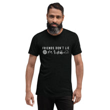 Load image into Gallery viewer, "Friends Don't Lie" Adult Short Sleeve Tee