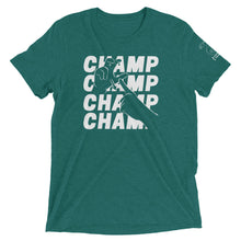 Load image into Gallery viewer, CHAMP - Short Sleeve Tee (White Ink - Triblend)