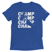 Load image into Gallery viewer, CHAMP - Short Sleeve Tee (White Ink - Triblend)