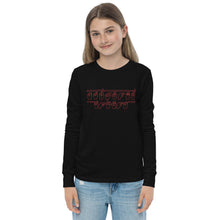 Load image into Gallery viewer, STRANGER THINGS (ASL) Youth Long Sleeve Tee