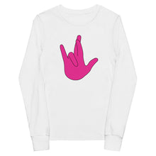 Load image into Gallery viewer, "I Really Love You" (IRLY) Youth Long Sleeve Tee