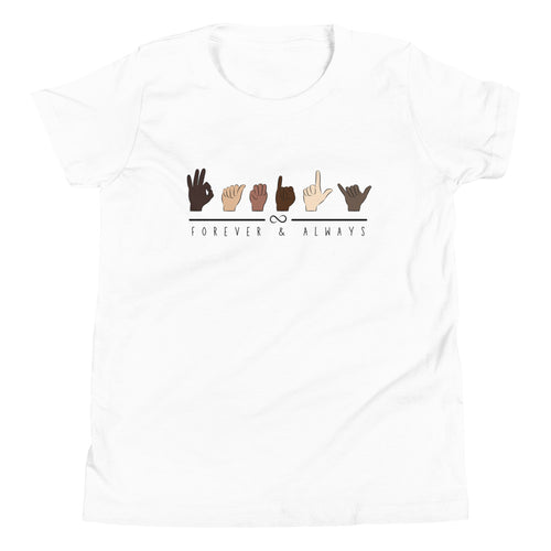 FAMILY Youth Short Sleeve Tee (with skin tones)