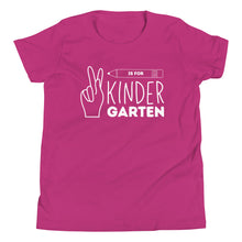 Load image into Gallery viewer, K is for KINDERGARTEN Youth Short Sleeve Tee