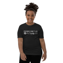 Load image into Gallery viewer, "Friends Don't Lie" Youth Short Sleeve Tee