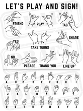 Load image into Gallery viewer, ASL Playground Sign - Battle Ground School District