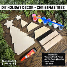 Load image into Gallery viewer, DIY Holiday Decor - Christmas Tree