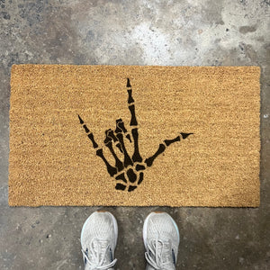 "Love You to Death" Door Mat