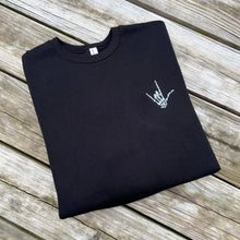 Load image into Gallery viewer, &quot;Love You to Death&quot; Embroidered Crew Neck Sweatshirt