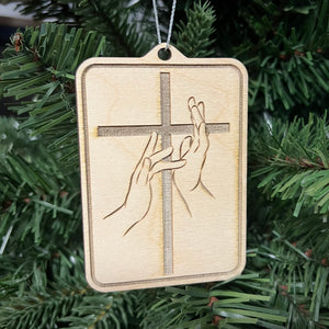 Jesus (ASL) Ornament