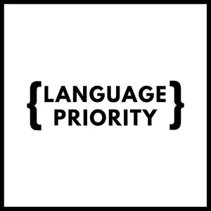 Normalise Sign Normalize Sign Language – Language Priority