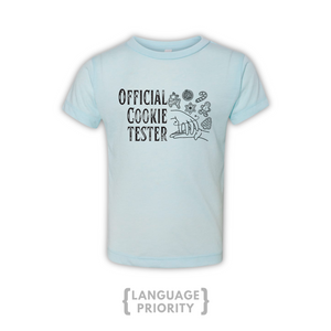 Official Cookie Tester Toddler Short Sleeve Tee