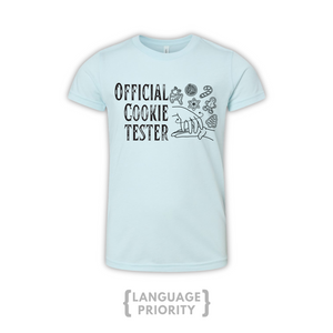 Official Cookie Tester Youth Short Sleeve Tee