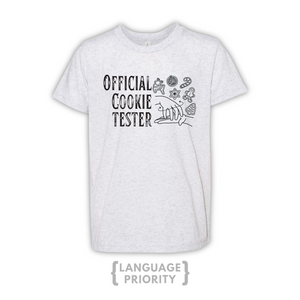 Official Cookie Tester Youth Short Sleeve Tee