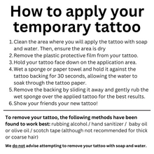 Load image into Gallery viewer, ILY - Temporary Tattoo