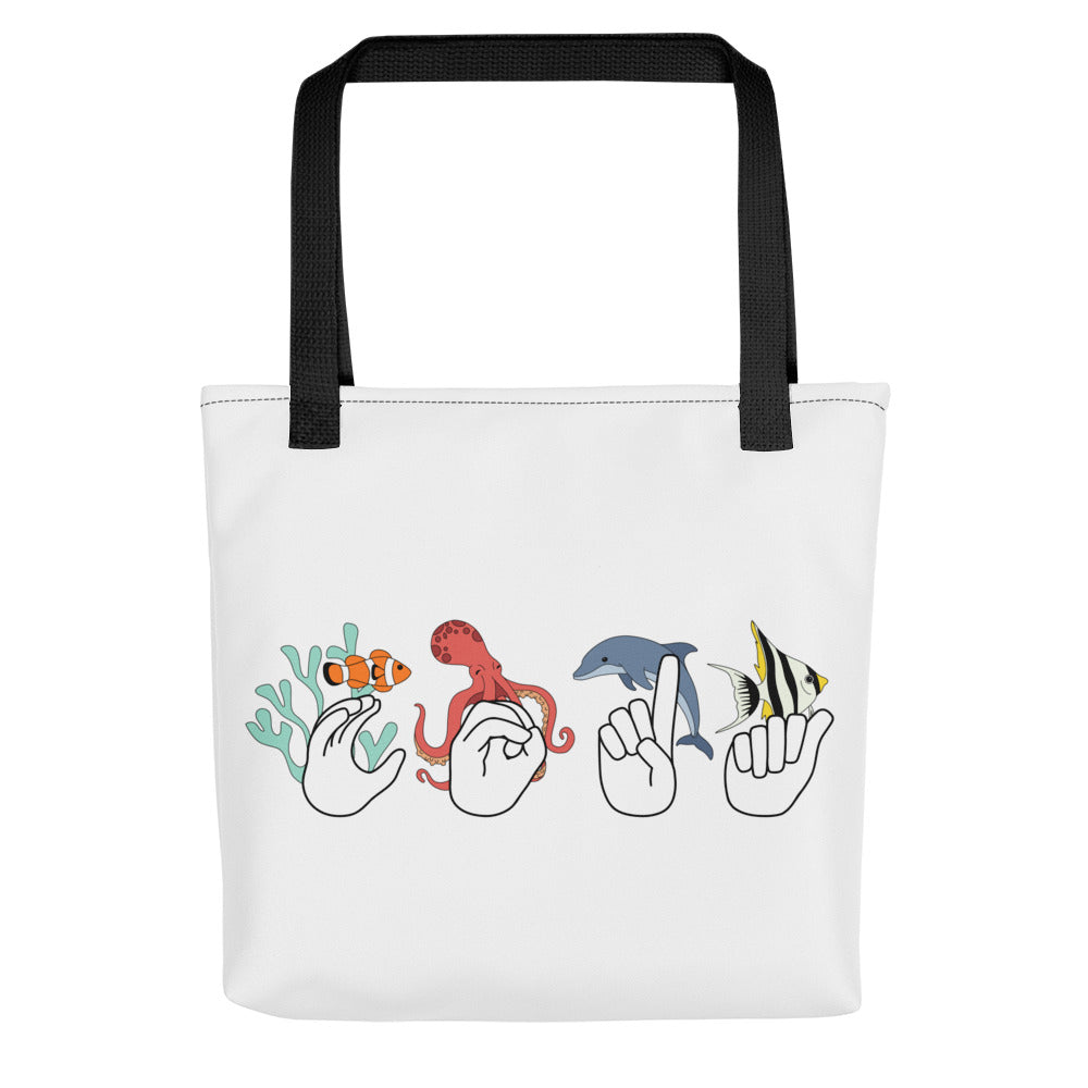 CODA (Ocean Theme) Tote Bag