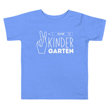 Load image into Gallery viewer, &quot;K is for Kindergarten&quot; Toddler Tee