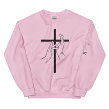 Load image into Gallery viewer, Jesus (ASL) Crew Neck Sweatshirt