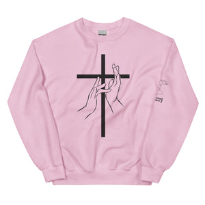 Jesus (ASL) Crew Neck Sweatshirt