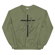 Load image into Gallery viewer, Jesus (ASL) Crew Neck Sweatshirt