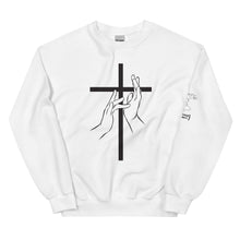 Load image into Gallery viewer, Jesus (ASL) Crew Neck Sweatshirt