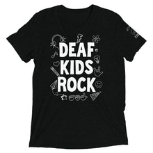 Load image into Gallery viewer, Deaf Kids Rock (Doodles) Short Sleeve Tee