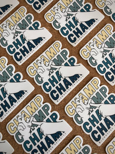 CHAMP Sticker