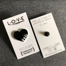 Load image into Gallery viewer, L-O-V-E Enamel Pin