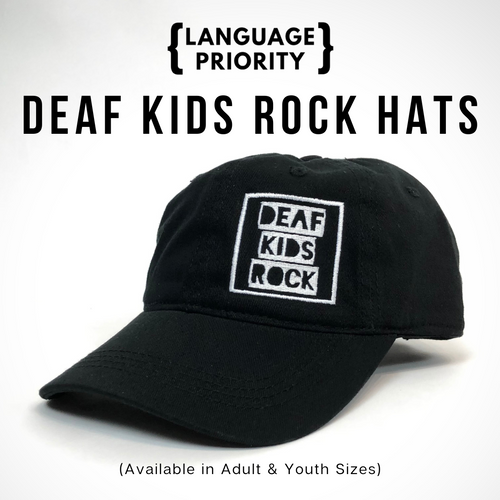 Deaf Kids Rock Hats (Adult & Youth)