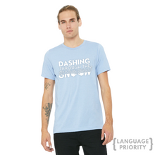 Load image into Gallery viewer, &quot;Dashing Through the Snow&quot; Short Sleeve Tee