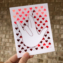 Load image into Gallery viewer, &quot;I Really Love You&quot; (IRLY) - Handmade Foil Card