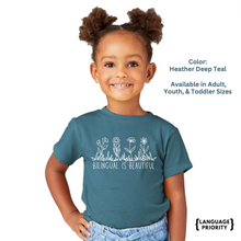 Load image into Gallery viewer, &quot;Bilingual is Beautiful&quot; - Toddler Short Sleeve Tee