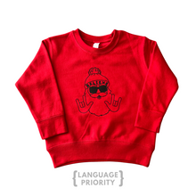 Load image into Gallery viewer, Hip Santa - Crew Neck (Toddler)
