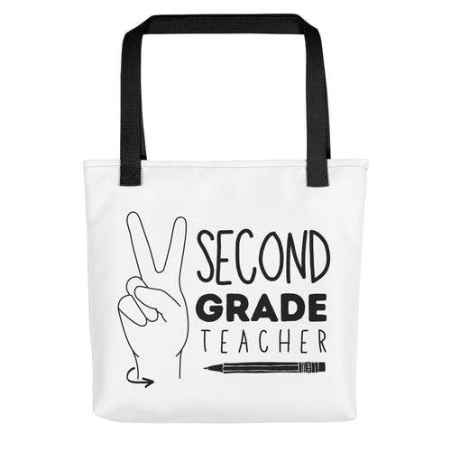 SECOND GRADE TEACHER Tote Bag