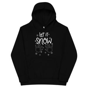 “Let It Snow” Kids Hoodie