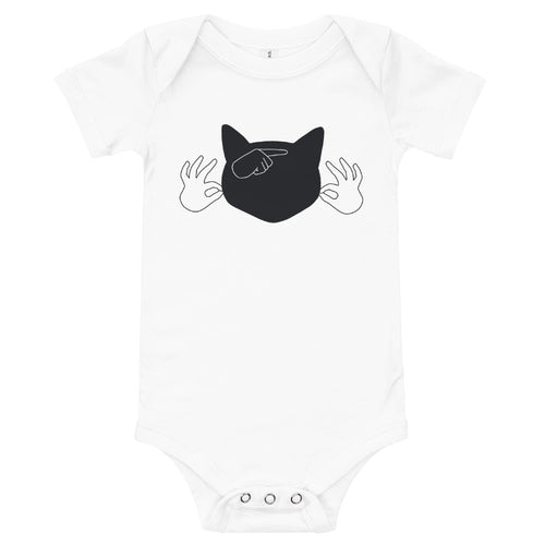 Black Cat (ASL) Infant Bodysuit/Onesie