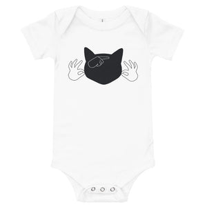 Black Cat (ASL) Infant Bodysuit/Onesie