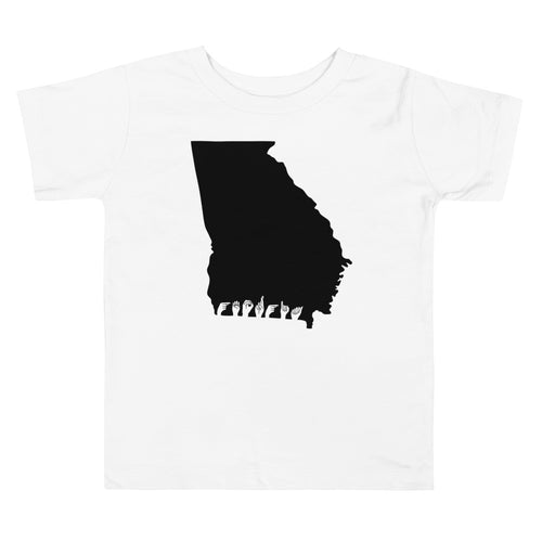 Georgia (ASL-Solid) Toddler Short Sleeve Tee