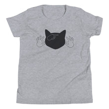 Load image into Gallery viewer, Black Cat (ASL) Youth Short Sleeve Tee