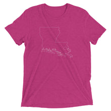 Load image into Gallery viewer, Louisiana (ASL-Outline) Short Sleeve T-shirt