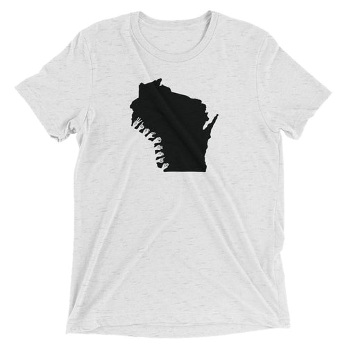 Wisconsin (ASL-Solid) Short Sleeve T-shirt