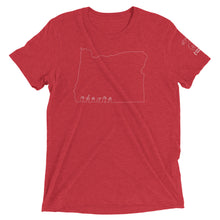 Load image into Gallery viewer, Oregon (ASL Outline) Short Sleeve T-shirt