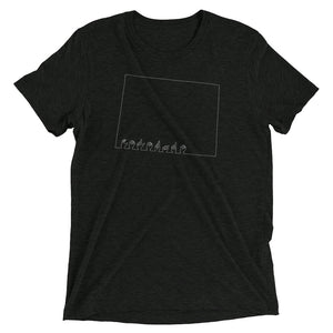 Colorado (ASL-Outline) Short Sleeve T-shirt