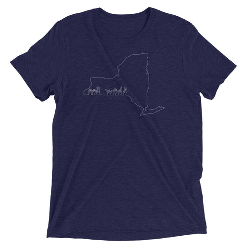 New York (ASL-Outline) Short Sleeve T-shirt