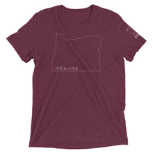 Load image into Gallery viewer, Oregon (ASL Outline) Short Sleeve T-shirt