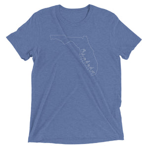 Florida (ASL-Outline) Short Sleeve T-shirt