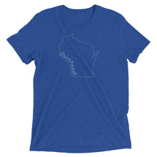 Load image into Gallery viewer, Wisconsin (ASL-Outline) Short Sleeve T-shirt