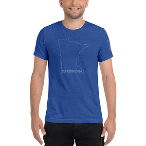 Minnesota (ASL Outline) Short Sleeve T-shirt