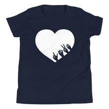 Load image into Gallery viewer, L-O-V-E Youth Short Sleeve T-Shirt